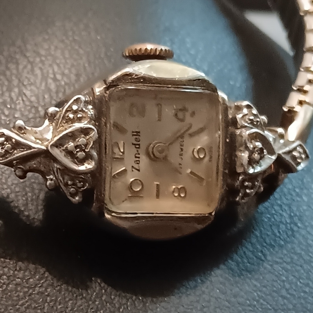 Rare Vintage Zan-Dell 1930s or 1940s womens 10K R.G.P watch - Picture 4 of 7